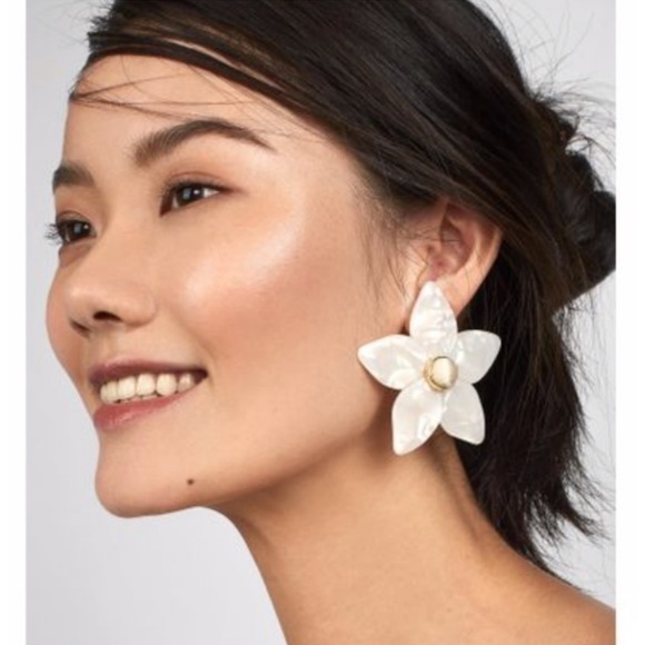 BaubleBar Jewelry Baublebar Amariella Flower Studivory Earrings